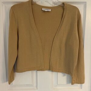 NorthStyle 100% Cotton Tan Cardigan  Bolero